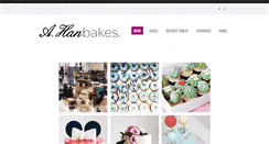 Desktop Screenshot of ahanbakes.com